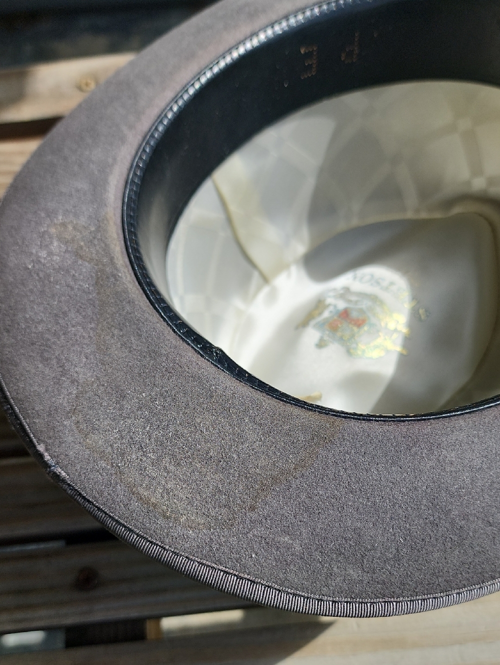 Stetson The Sovereign Mens Fedora Hat - Picture 5 of 5